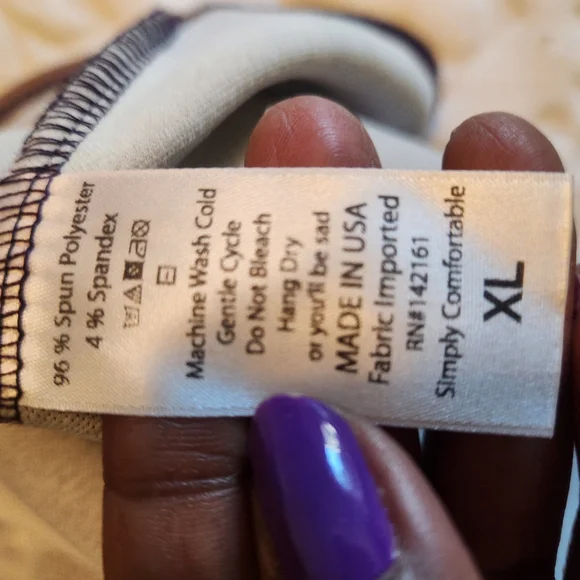 LulaRoe brown polka dot skirt. Size XL - Picture 5 of 8